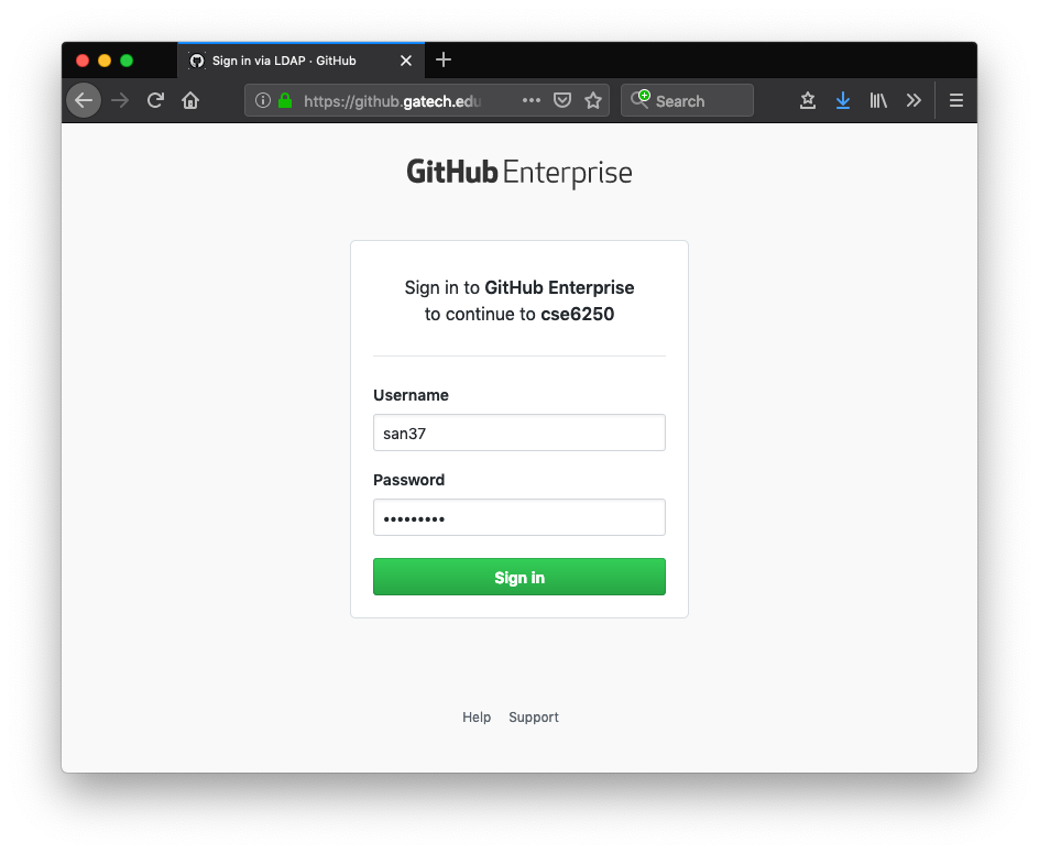 github